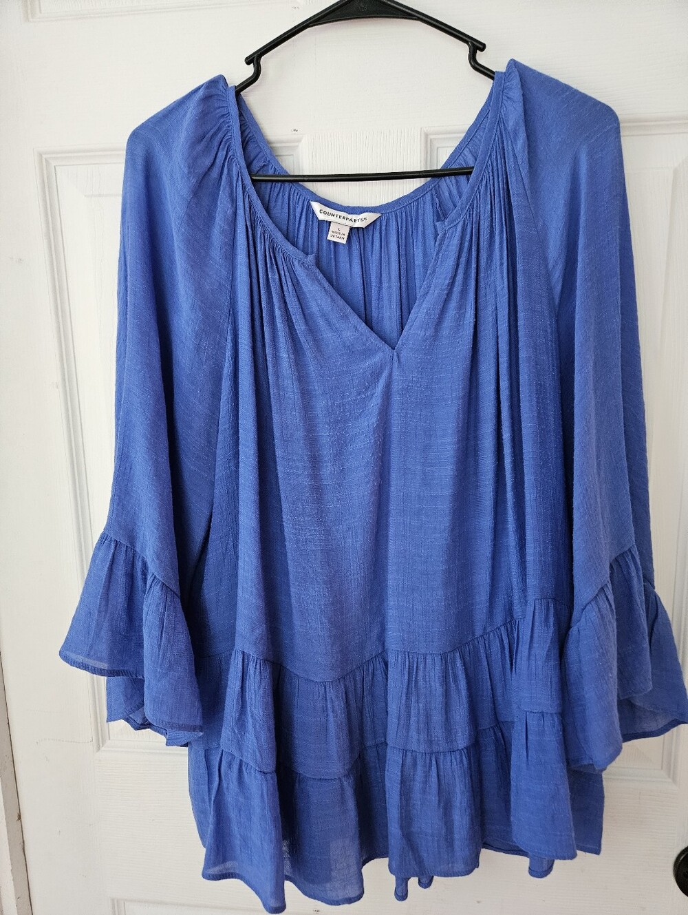 Womens L Counterparts Blouse